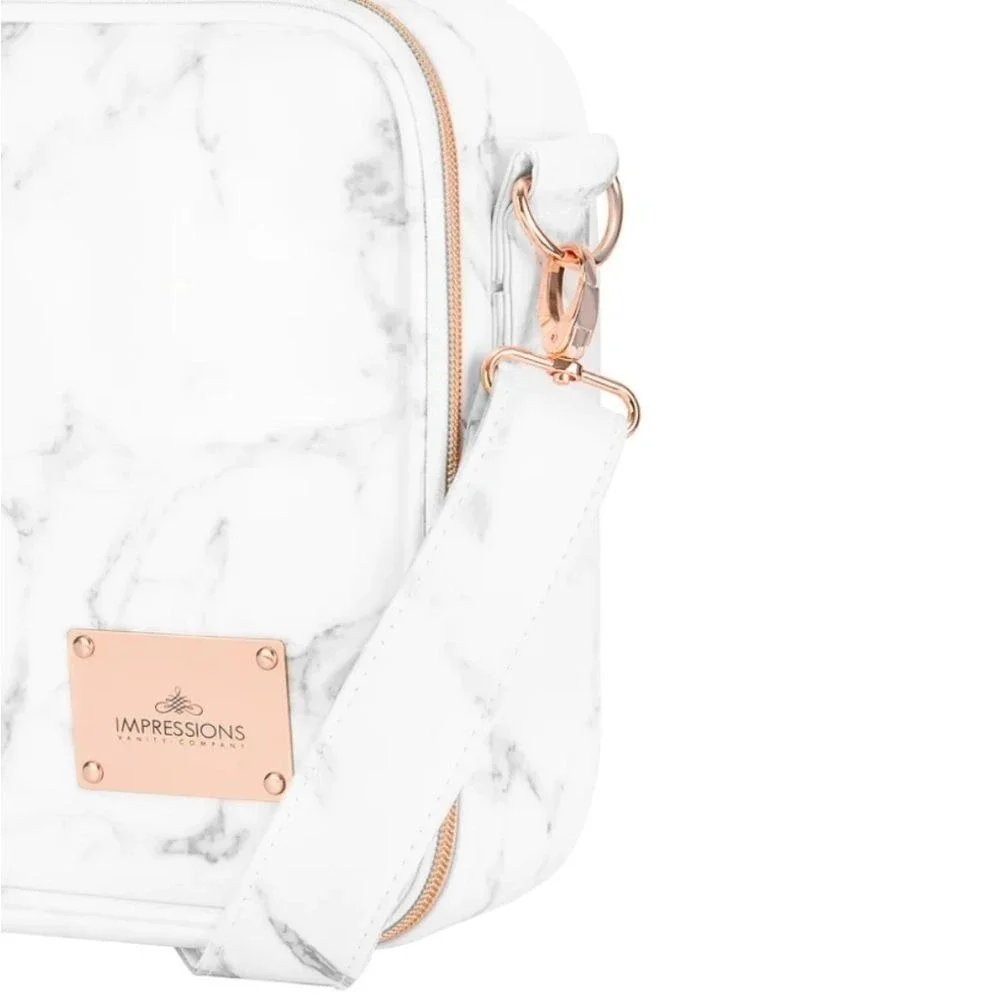 Impressions‎ C'Est La Vie Cosmetic Carry Case w/Adjustable Dividers